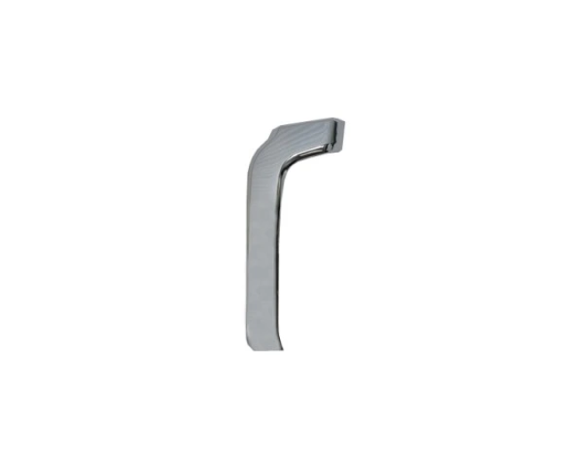 Ornament bara protectie, spoiler Mitsubishi Pajero (V80/V90), 2015-, montare fata, stanga, cromat, RapidAuto
