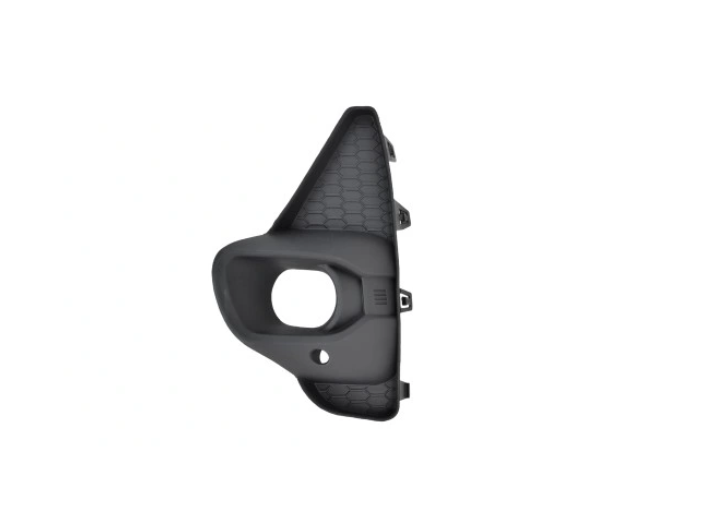 Grila bara protectie, spoiler Opel Corsa/-E F, 06.2019-12.2023, model: GS-LINE, montare fata, stanga, gauri proiectoare, RapidAuto