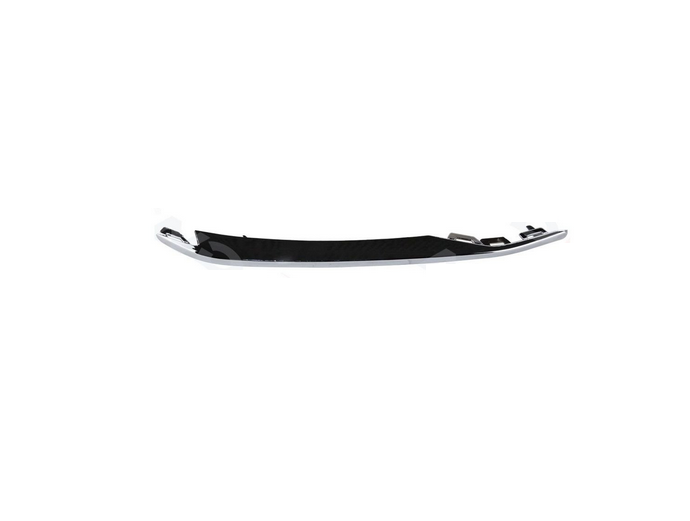 Ornament grila bara protectie, spoiler Opel Astra K, 2020-02.2022, montare fata, stanga, cromat, RapidAuto