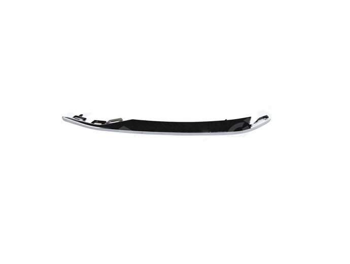 Ornament grila bara protectie, spoiler Opel Astra K, 2020-02.2022, montare fata, dreapta, cromat, RapidAuto