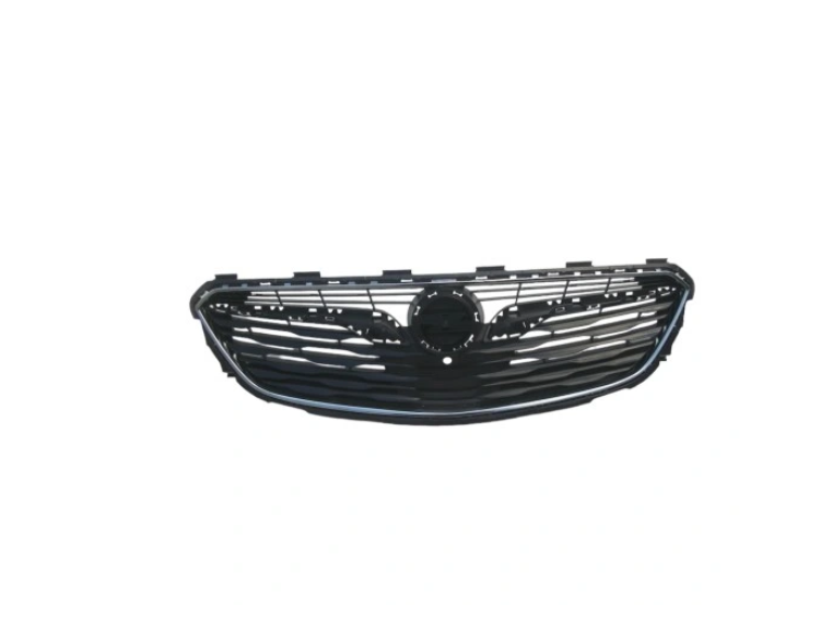 Grila radiator Opel Insignia, 03.2017-06.2020, montare fata, cromat/negru; complet, RapidAuto