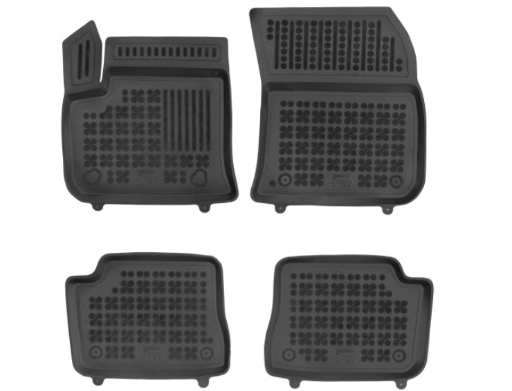 Covorase auto Opel Mokka, 12.2020-, negru; elastomer, RapidAuto