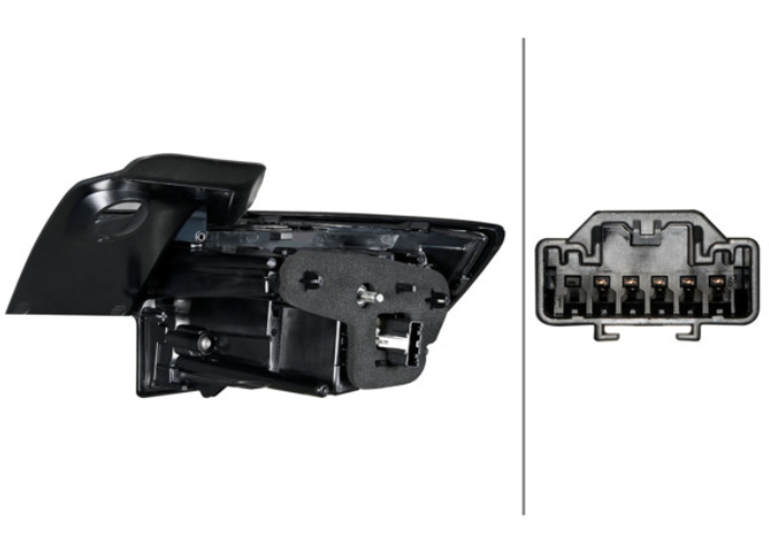 Stop spate, lampa Opel Mokka, 12.2020-, montare spate, stanga, LED; exterior; fara marcaj "INTELLI LUX LED", HELLA