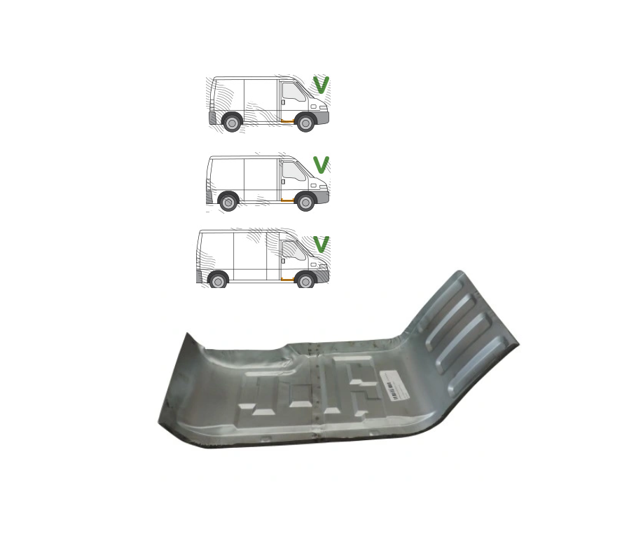 Treapta usa Peugeot Boxer (230/244), 06.1994-2006; Fiat Ducato (230/244), 03.1994-09.2006; Citroen Jumper (230/244), 06.1994-08.2006, montare fata, dreapta, Jos, sub usa fata, RapidAuto