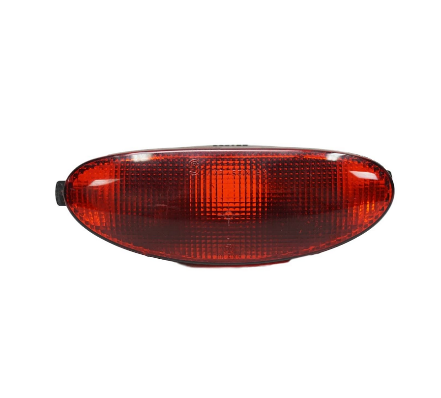 Lampa ceata spate Peugeot 206 (2_), 01.1998-04.2009, montare spate, P21W; rosu; cu soclu bec; DEPO