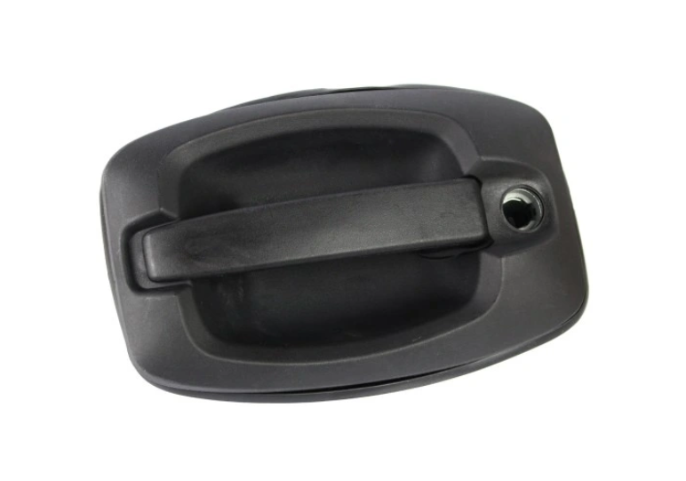 Maner usa exterior Peugeot Boxer (250), 09.2006-08.2014; Boxer, 09.2006-; Fiat Ducato (250), 09.2006-08.2014; Ducato, 09.2006-; Citroen Jumper (250), 09.2006-08.2014; Jumper, 09.2006-, montare fata, stanga, negru / texturt, RapidAuto
