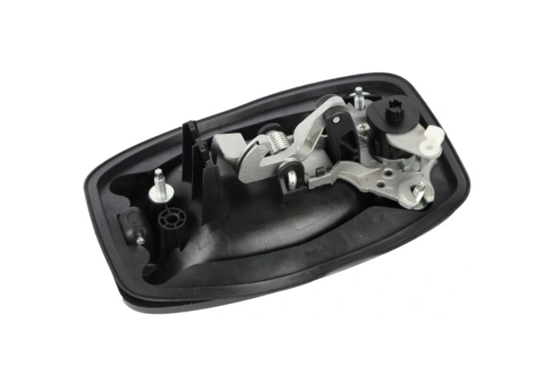Maner usa exterior Peugeot Boxer (250), 09.2006-08.2014; Boxer, 09.2006-; Fiat Ducato (250), 09.2006-08.2014; Ducato, 09.2006-; Citroen Jumper (250), 09.2006-08.2014; Jumper, 09.2006-, montare fata, stanga, negru / texturt, RapidAuto
