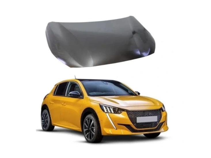 Capota motor Peugeot 208, 06.2019-, montare fata, aluminiu; cataforeza, RapidAuto