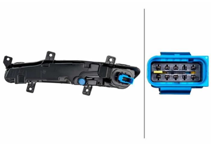 Lumini de zi, Daytime running light Peugeot 308, 03.2021-, montare fata, dreapta, cu Lucas; Tip=ECO; LED; LED, RapidAuto