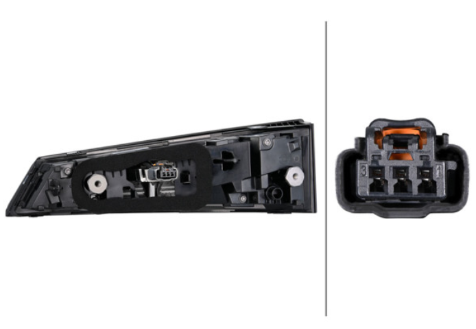 Stop spate, lampa Peugeot 308, 03.2021-; 408, 06.2022-, montare spate, stanga, Low; LED; intern, HELLA