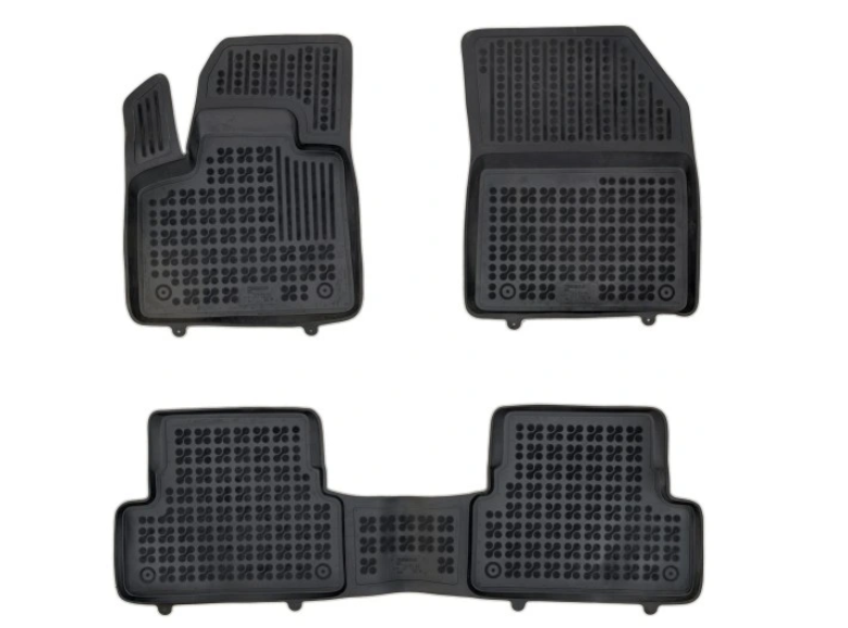Covorase auto Peugeot 3008, 10.2020-, negru; elastomer, RapidAuto