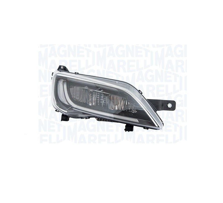 Far Fiat Ducato, 2021-, montare fata, dreapta, electric; reflector negru; LED, MAGNETI MARELLI