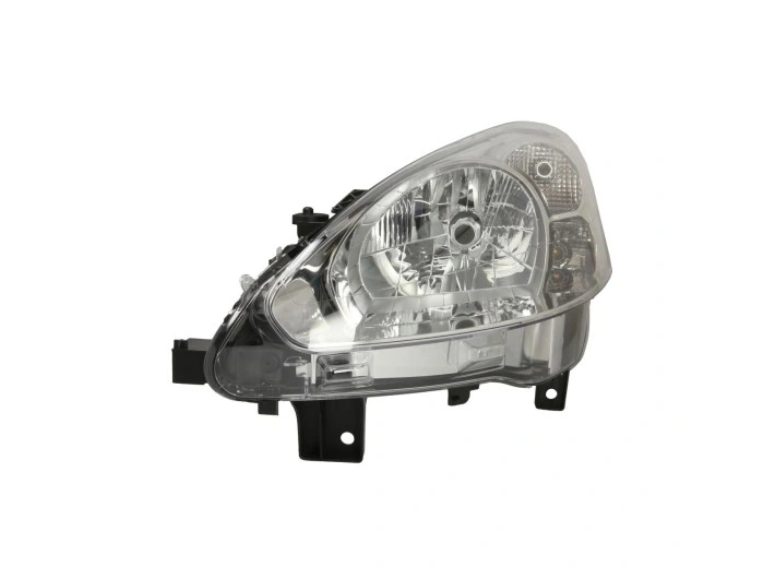 Far Peugeot Partner, 06.2012-04.2015, montare fata, stanga, H4+PY21W+W5W; electric; cu motor; halogen, AYFAR