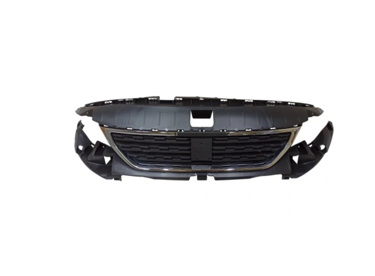 Grila radiator Peugeot Rifter, 06.2018-, model: Rifter, montare fata, negru, RapidAuto