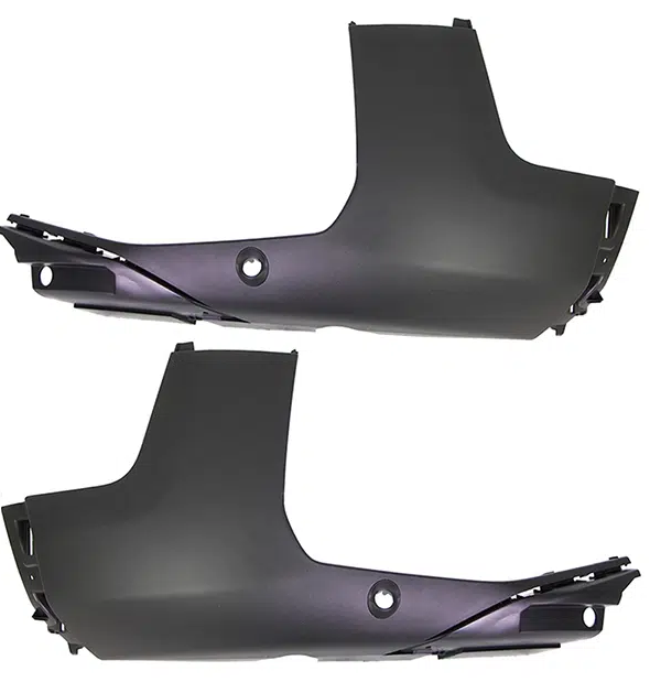 Ornament bara protectie, spoiler Peugeot 3008, 10.2016-12.2020, model: 1.5 HDI, montare fata, stanga+dreapta, RapidAuto