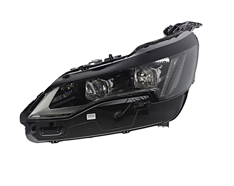 Far Peugeot 3008, 10.2020-; 5008, 10.2020-, montare fata, stanga, Tip=High-LED; LED; electric; fara modul LED; LED; cu lumina dinamica pentru viraje; marcaj &quot;Full LED Technology&quot;; marcaj &quot;Peugeot&quot;, VALEO