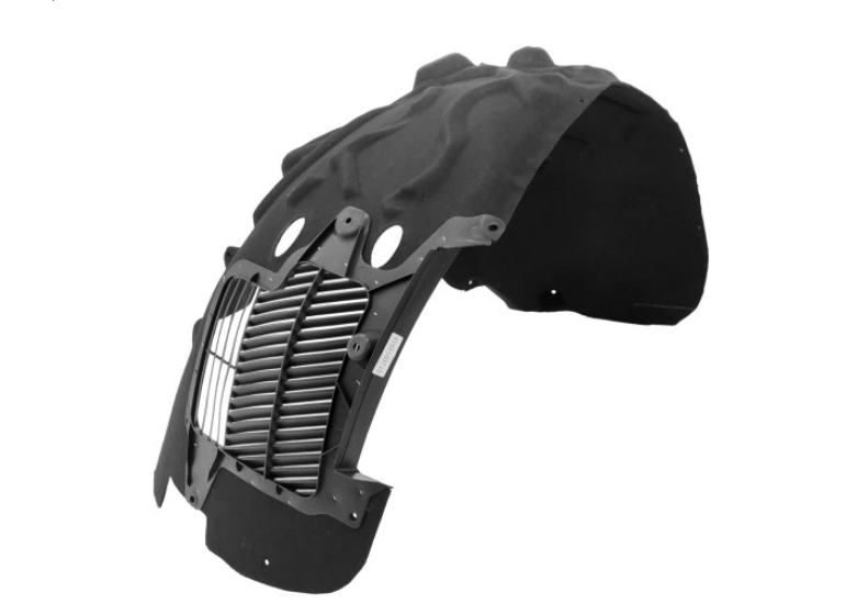 Carenaj roata Porsche Cayenne (9ya), 10.2017-, montare fata, stanga, PET (fibra poliester), RapidAuto