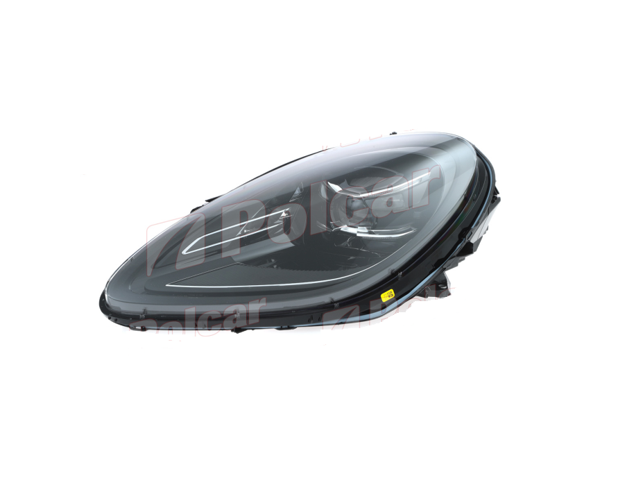 Far Porsche Macan (95b), 06.2021-, montare fata, stanga, Tip=PDLS +; LED; electric; rama argintie; fara modul LED; LED; cu lumina viraje, MAGNETI MARELLI