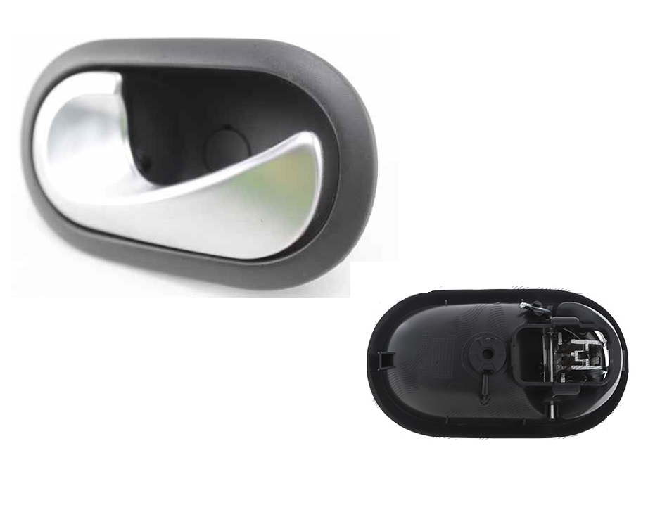 Maner usa interior Dacia Duster, 01.2010-10.2017; Logan (Sd), 01.2009-01.2013; Sandero (Sd), 06.2008-01.2013; Renault Clio Iii (R0/1), 09.2005-05.2009; Megane Ii (M), 11.2002-2008; Twingo (N), 06.2007-11.2014; Opel Movano, 01.2010-12.2021, stanga, negru