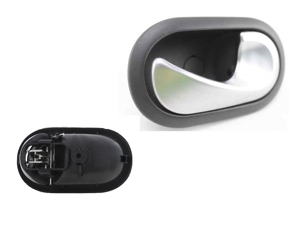 Maner usa interior Dacia Duster, 01.2010-10.2017; Logan (Sd), 01.2009-01.2013; Sandero (Sd), 06.2008-01.2013; Renault Clio Iii (R0/1), 09.2005-05.2009; Megane Ii (M), 11.2002-2008; Twingo (N), 06.2007-11.2014; Opel Movano, 01.2010-12.2021, dreapta, negru