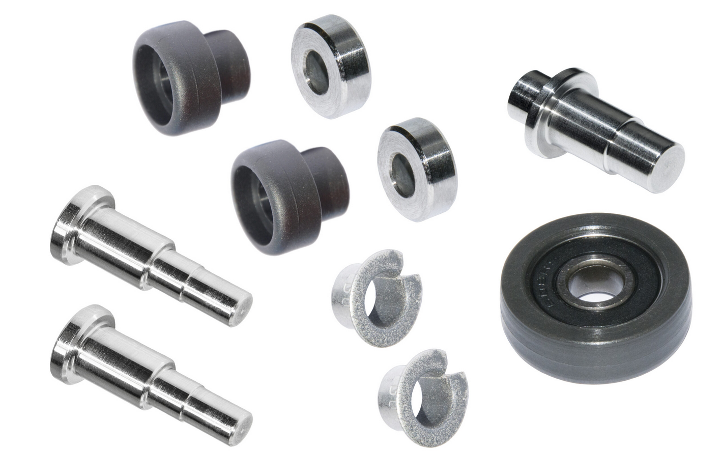 Rola usa culisanta Nissan Nv300, 09.2016-; Fiat Talento, 06.2016-; Renault Trafic, 08.2014-07.2021; Opel Vivaro, 08.2014-10.2019, montare stanga=dreapta, fulie mediana; kit de reparatie, RapidAuto