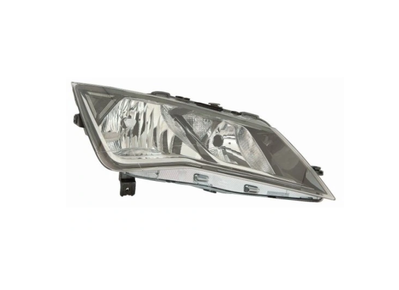 Far Seat Leon (5f), 01.2017-12.2020, montare fata, dreapta, cu lumini de zi tip LED; H7+H7+LED+PY21W; electric; fara modul LED; cu motor; halogen, DEPO