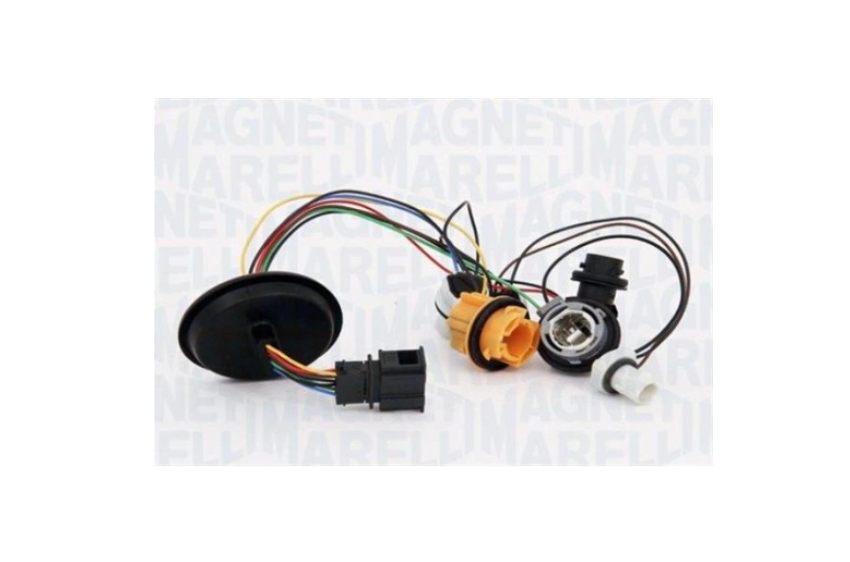 Suport becuri stop spate, lampa Skoda Superb (3t), 11.2009-06.2013, model: Combi, montare spate, stanga=dreapta, fara omologare, MAGNETI MARELLI