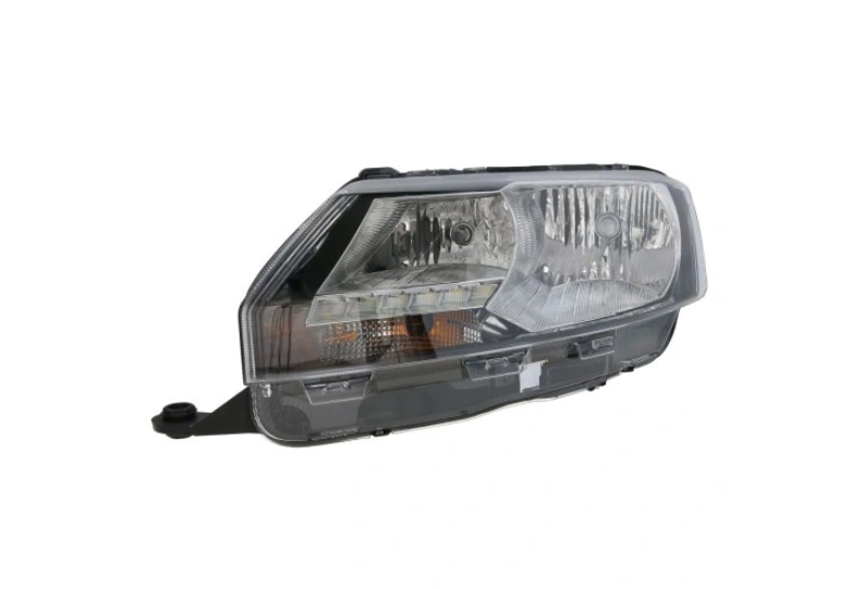 Far Skoda Rapid (Nh), 05.2017-, montare fata, stanga, cu lumina de zi; H7+H7+LED+PY21W; electric; halogen, RapidAuto