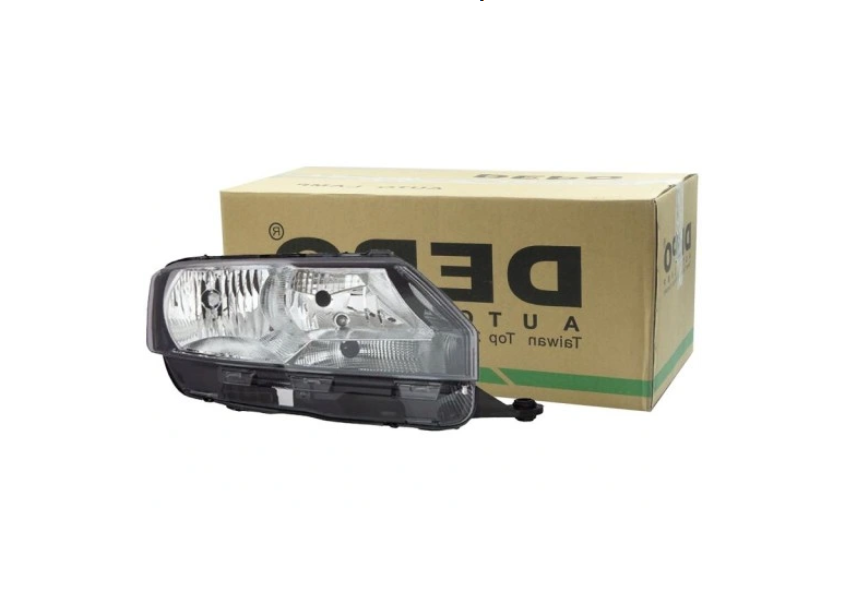Far Skoda Rapid (Nh), 10.2012-05.2017, montare fata, dreapta, cu lumina de zi; H15+H7+PY21W+W5W; electric; cu motor; halogen, DEPO