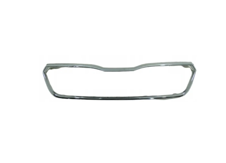 Rama grila radiator Skoda Scala, 04.2019-, montare fata, cromat, RapidAuto