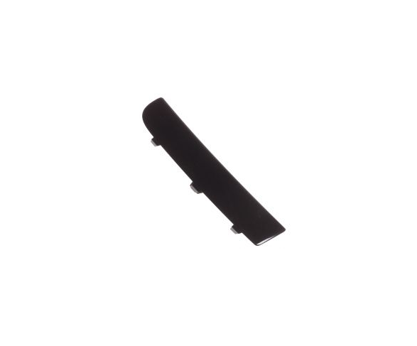 Ornament grila bara protectie, spoiler Skoda Scala, 04.2019-, montare fata, stanga, negru, satin, RapidAuto