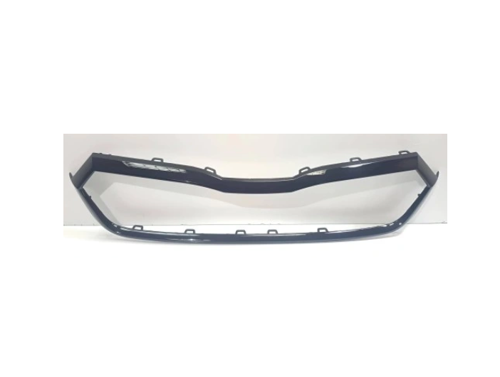 Rama grila radiator Skoda Octavia, 04.2020-, montare fata, negru, RapidAuto