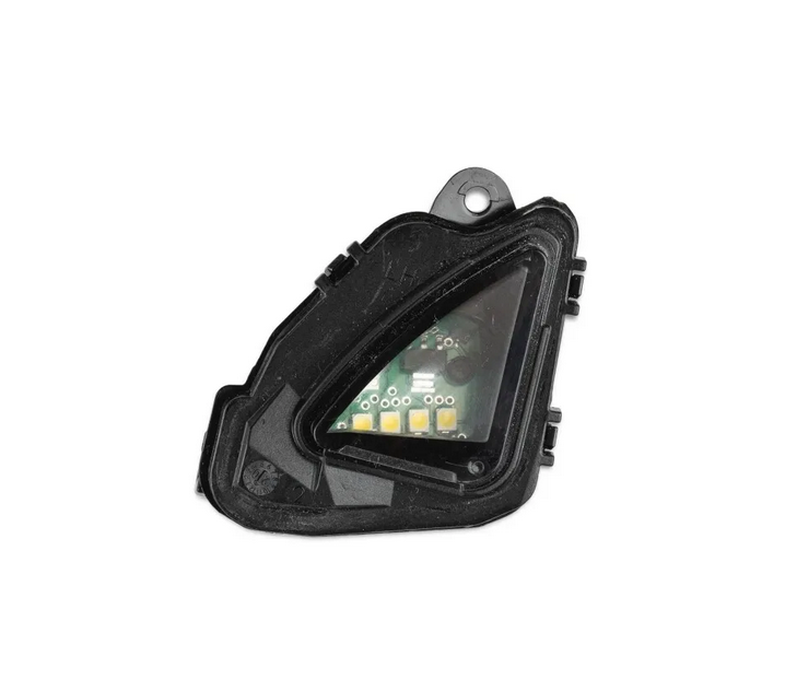 Lumina ambientala oglinda exterioara Skoda Karoq, 08.2017-; Kodiaq, 10.2016-; Superb (3v), 05.2015-06.2024, Vw T-Roc, 09.2017-04.2022, montare fata, stanga, fara omologare ; in oglinda, VIEW MAX