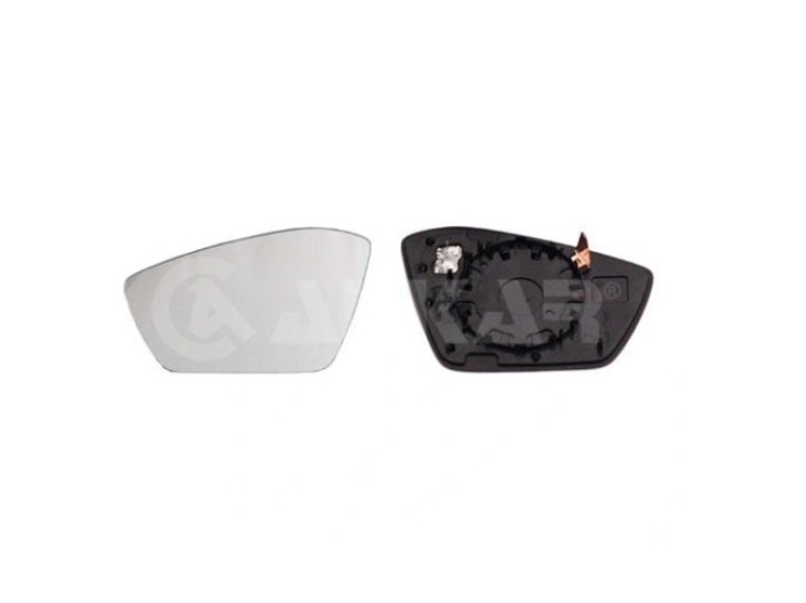 Geam oglinda, sticla oglinda Skoda Superb (3v), 05.2015-06.2024, montare stanga, incalzit; sticla convexa; geam cromat, View Max
