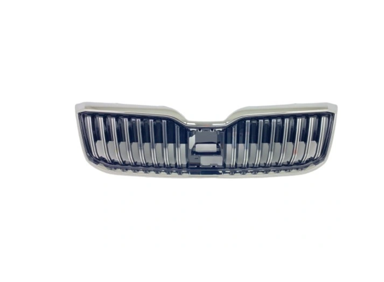 Grila radiator Skoda Superb (3v), 2019-06.2024, montare fata, cromat; cu ACC, RapidAuto