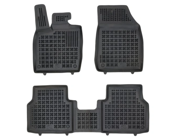 Covorase auto Skoda Enyaq, 02.2021-, negru; elastomer, RapidAuto