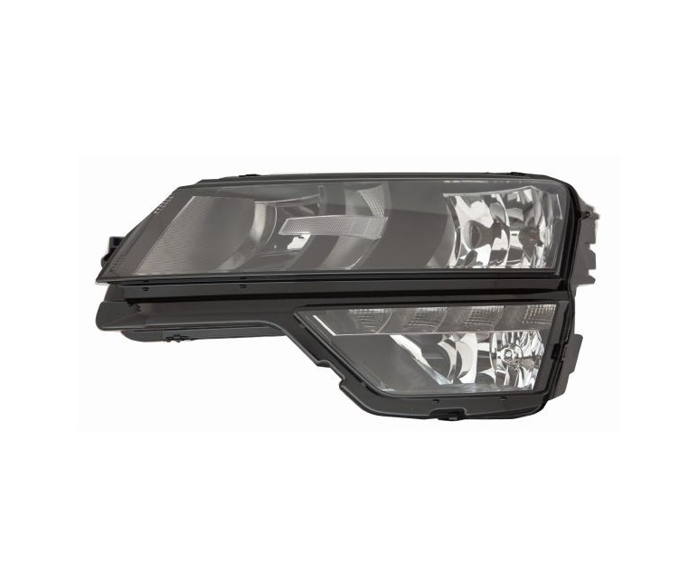 Far Skoda Karoq, 08.2017-02.2022, montare fata, stanga, fara proiectoare; cu lumini de zi tip LED; H7+H7+LED+PWY24W+W5W; electric; fara modul LED; halogen; Numar functii iluminare:5, VISTEON / VARROC