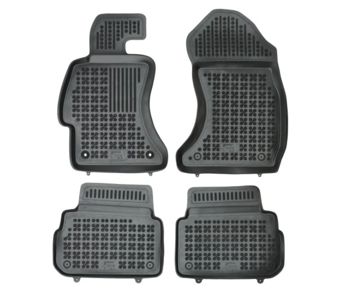 Covorase auto Subaru Xv, 04.2017-, negru; elastomer, RapidAuto