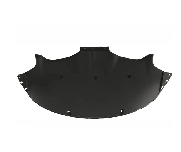 Spoiler bara protectie Tesla Model 3, 07.2017-12.2023, montare spate, negru; inferior, RapidAuto