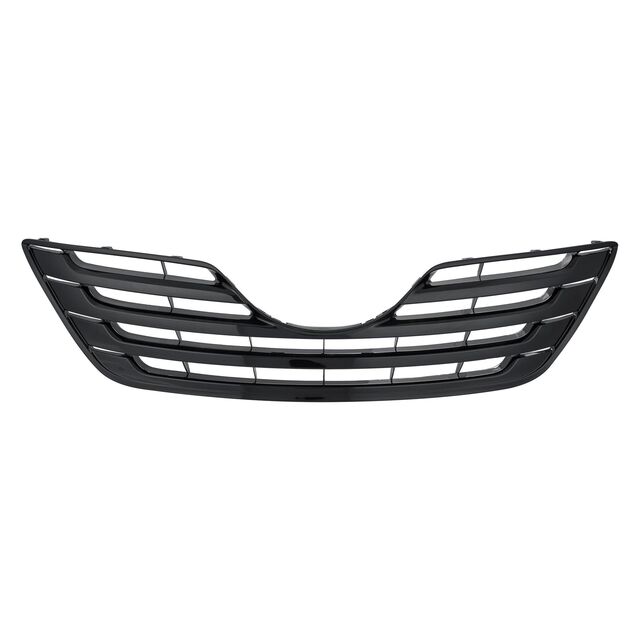 Grila radiator Toyota Camry (Xv40), 09.2006-09.2011, montare fata, cromat, Negru lucios, RapidAuto