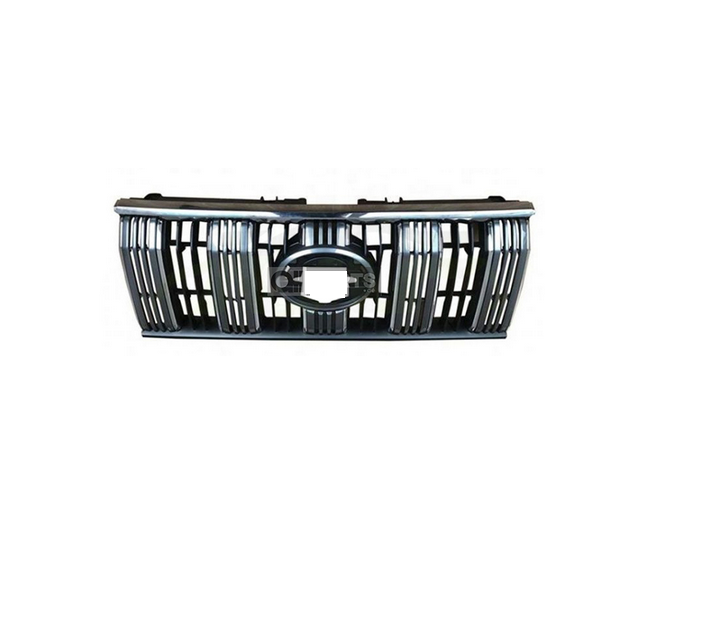 Grila radiator Toyota Land Cruiser (Fj150), 10.2017-, montare fata, cromat/negru, RapidAuto