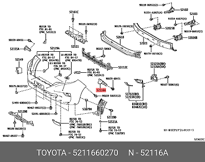 Suport bara protectie, spoiler Toyota Land Cruiser (Fj150), 10.2017-, montare fata, dreapta, RapidAuto