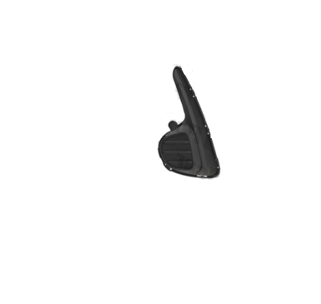 Grila bara protectie, spoiler Toyota Yaris, 05.2017-12.2020, montare fata, dreapta, RapidAuto