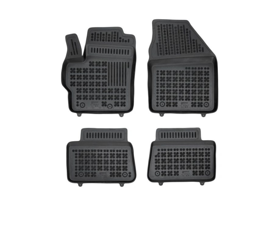 Covorase auto Mazda 2 Hybrid, 01.2022-; Toyota Yaris (Xp210), 02.2020-, negru; elastomer, RapidAuto