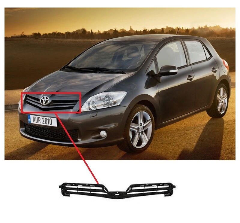 Grila radiator Toyota Auris (E15), 04.2010-, montare fata, exterior, RapidAuto