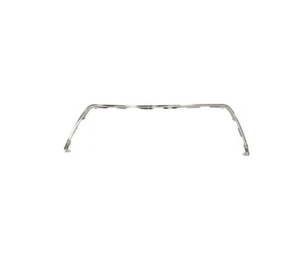 Ornament grila bara protectie, spoiler Toyota Auris (E18), 01.2013-08.2015, montare fata, cromat; superior, RapidAuto