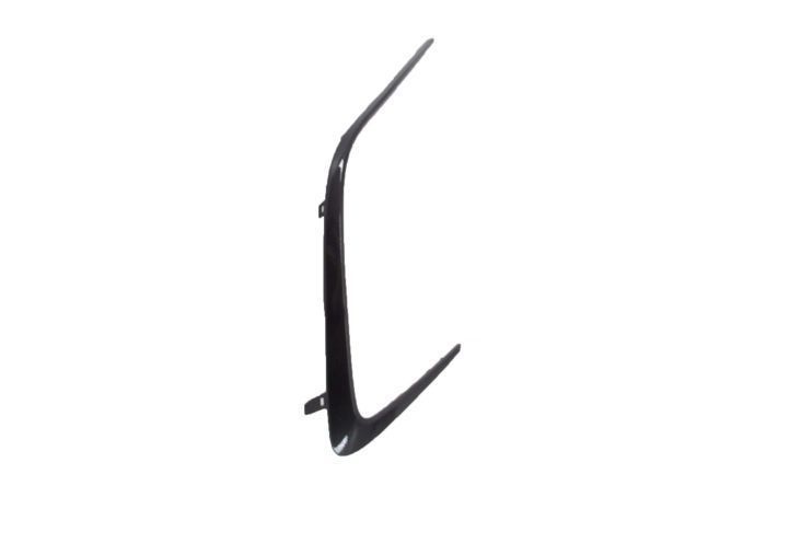 Ornament bara protectie, spoiler Toyota Corolla (E210), 07.2018-, model: Hatchback, versiune europeana, montare fata, dreapta, gri inchis, RapidAuto