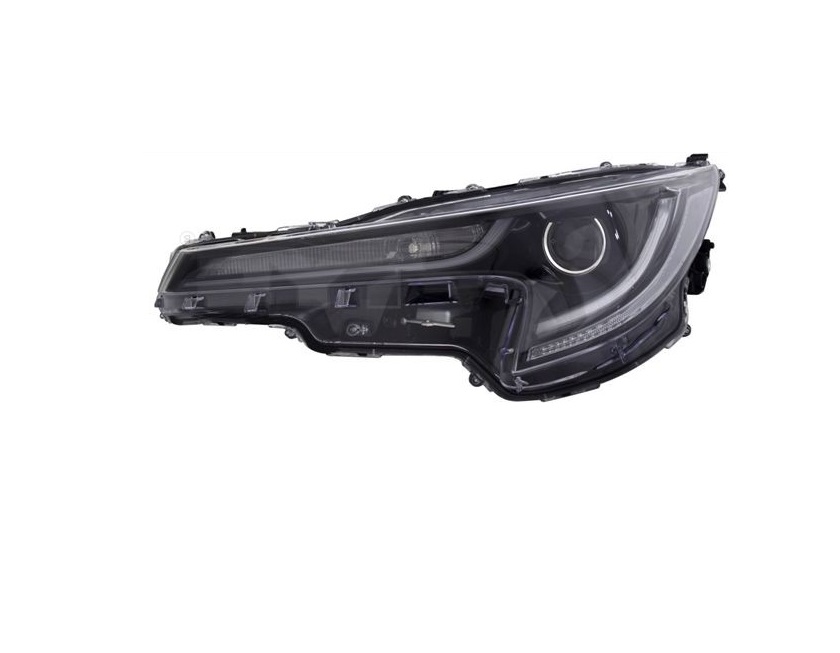 Far Toyota Corolla (E210), 07.2018-, model: Hatchback, Combi (SW), montare fata, stanga, cu lentile; Tip=Mid; LED; electric; fara modul LED; cu motor; LED; cu lumina viraje, TYC