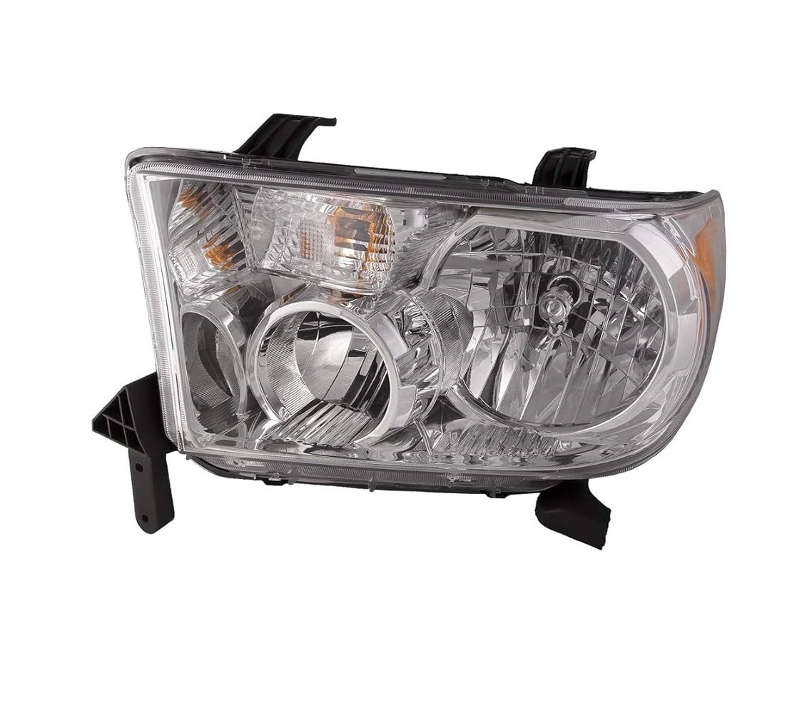Far Toyota Sequoia, 05.2013-2017; Tundra/Sequoia, 01.2007-07.2013, montare fata, stanga, Tip=USA; H11+HB3+PY27/7W+W5W; manual; Omologare: SAE; halogen, Taiwan