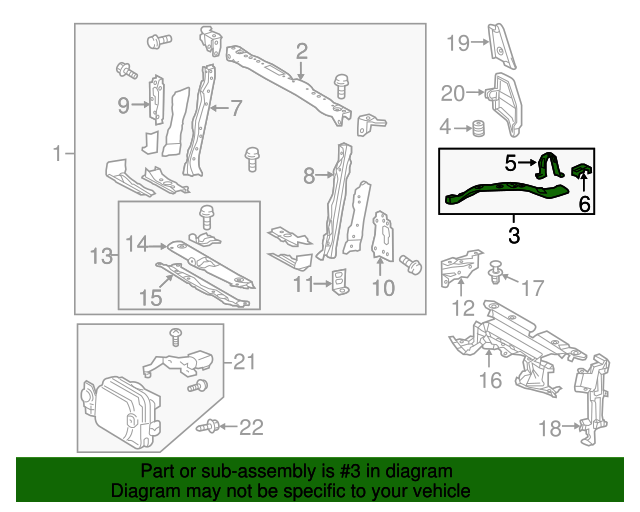 Suport fixare far Toyota Rav4 (Xa40), 01.2013-02.2016, model: Version USA, montare fata, stanga, RapidAuto